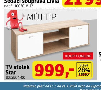 TV stolek Star