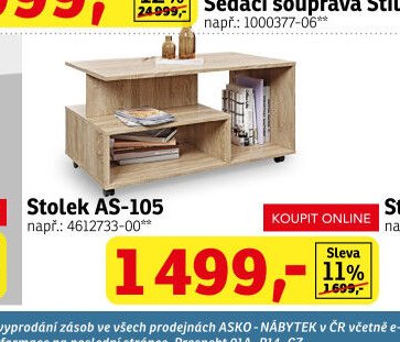 Stolek AS-105
