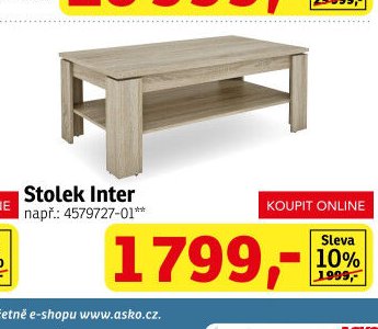 Stolek Inter