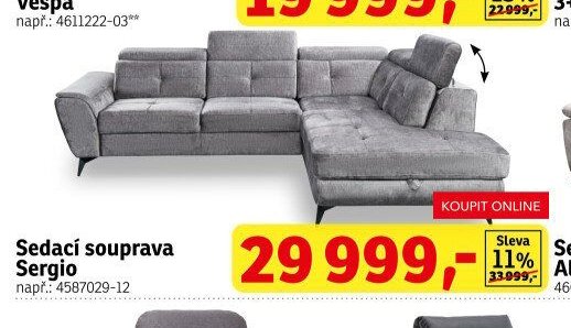 Sedací souprava Sergio
