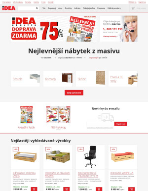 aktuální leták IDEA nábytek 16.1.2024-22.1.2024