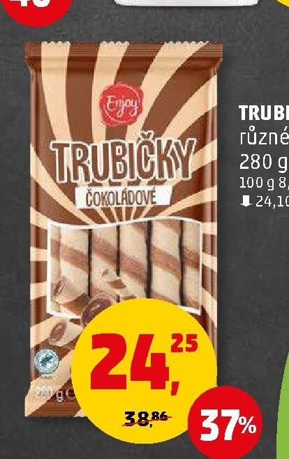 Trubičky Enjoy různé druhy 280 g