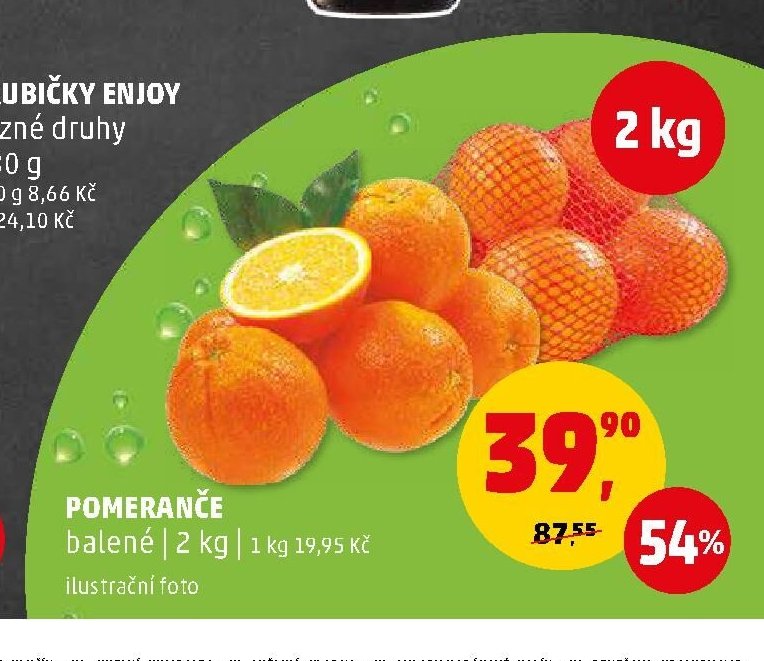 Pomeranče balené 2 kg