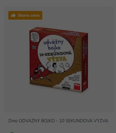 Dino ODVAŽNÝ BOJKO - 10 SEKUNDOVÁ VÝZVA