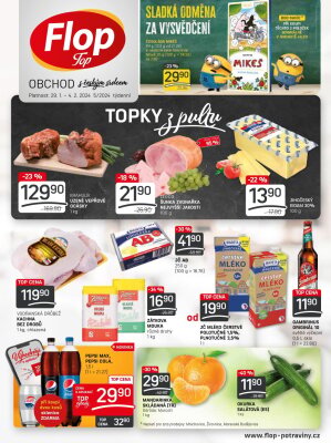 aktuální leták FLOP TOP 29.1.2024-4.2.2024