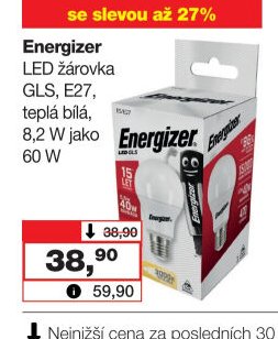 Energizer LED žárovka