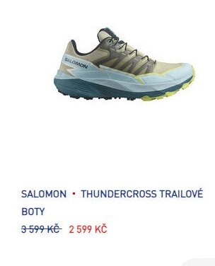 SALOMON THUNDERCROSS TRAILOVÉ BOTY