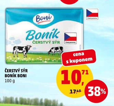 Čerstvý sýr Boník Boni