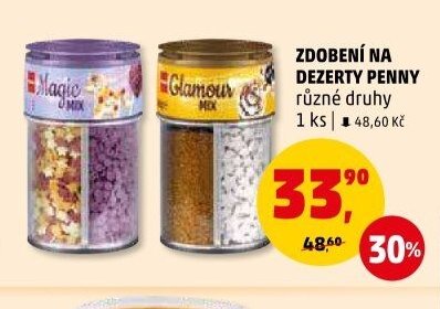 Zdobení na dezerty Penny