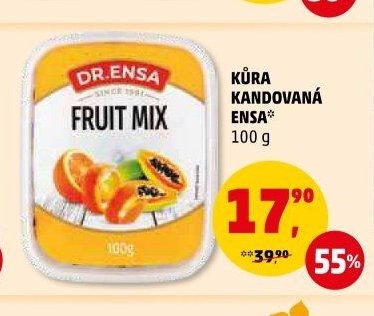 Kůra kandovaná Ensa