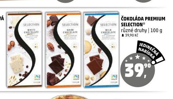 Čokoláda Selection