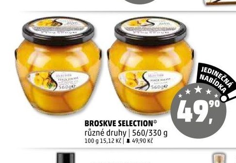Broskve Selection