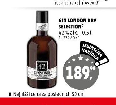 Gin London Dry Selection