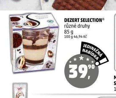 DEZERT SELECTION