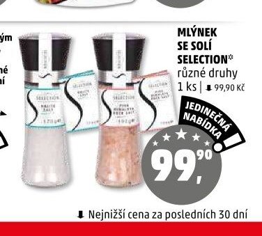 MLÝNEK SE SOLÍ SELECTION