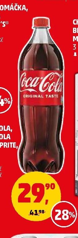 Coca-Cola, Coca-Cola Zero, Sprite, Fanta 1,5 l