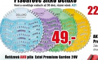 Pisoárové sítko Deluxo