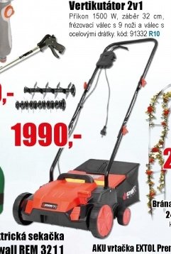 Vertikutátor 2v1