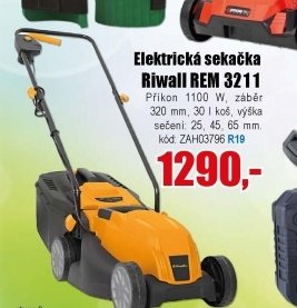 Elektrická sekačka Riwall REM 3211