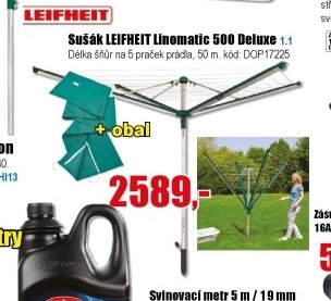 Sušák LEIFHEIT Linomatic 500 Deluxe