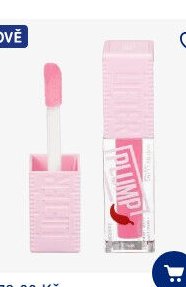 MAYBELLINE NEW YORK lesk na rty Lifter Plump 003 Pink Sting, 5.4 ml