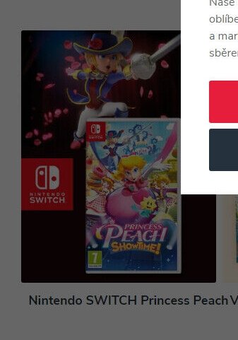 Nintendo SWITCH Princess Peach