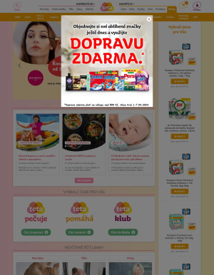 aktuální leták Teta drogerie 3.4.2024-9.4.2024