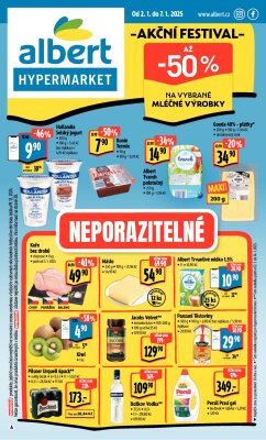 aktuální leták Albert 2.1.2025-7.1.2025