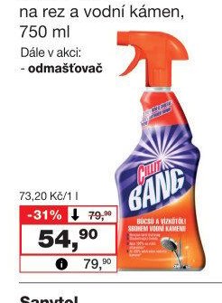 Cillit Bang na rez a vodní kámen