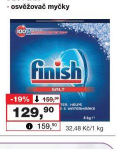 Finish sůl do myčky, 4 kg