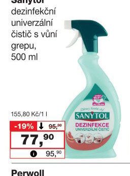 Sanytol dezinfekční univerzální čistič