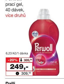 Perwoll prací gel, 40 dávek