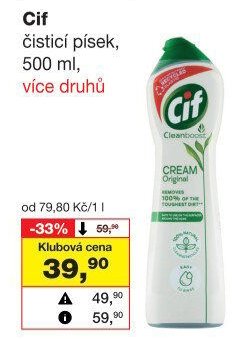 Cif čistící písek, 500 ml