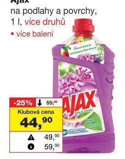 Ajax na podlahy a povrchy, 1 l
