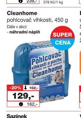 Cleanhome pohlcovač vlhkosti, 450 g