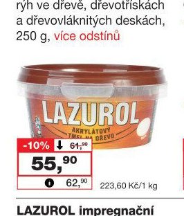 LAZUROL akrylátový tmel