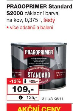 PRAGOPRIMER Standard S2000 základní barva