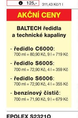 BALTECH ředidla