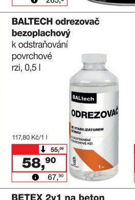 BALTECH odrezovač bezoplachový