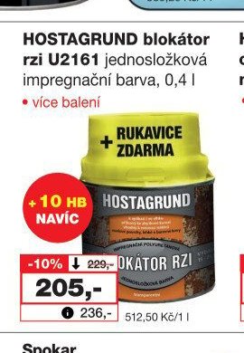 HOSTAGRUND blokátor rzi U2161