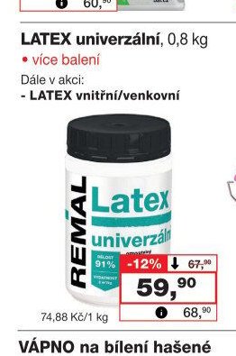 LATEX univerzální, 0,8 kg
