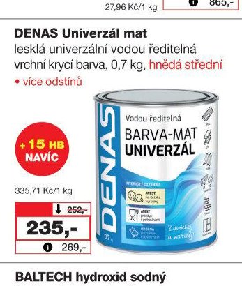 DENAS Univerzál mat, 0,7 kg
