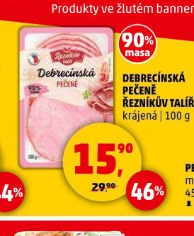 Debrecínská pečeně Řezníkův talíř 100 g
