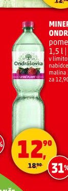 Minerální voda Ondrášovka 1,5 l