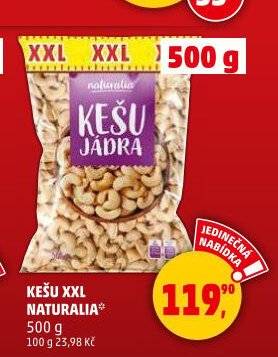 Kešu XXL Naturalia