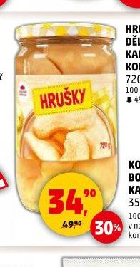 HRUŠKY DĚLENÉ KARLOVA KORUNA 720/380 g