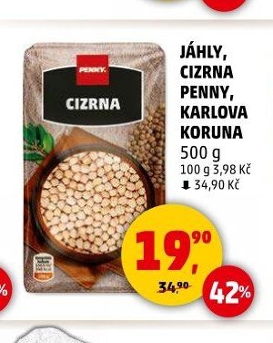 JÁHLY, CIZRNA PENNY, KARLOVA KORUNA