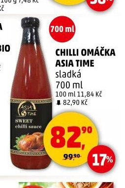 CHILLI OMÁČKA ASIA TIME