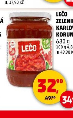 LEČO ZELENINOVÉ KARLOVA KORUNA