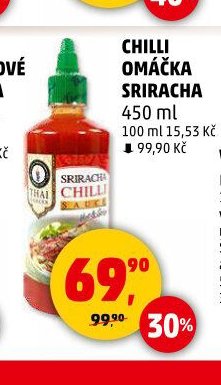 CHILLI OMÁČKA SRIRACHA